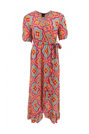 FOS Amsterdam FOS Amsterdam jurken Jurk 640 fuchsia