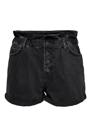 Only Only broeken Korte broeken black denim