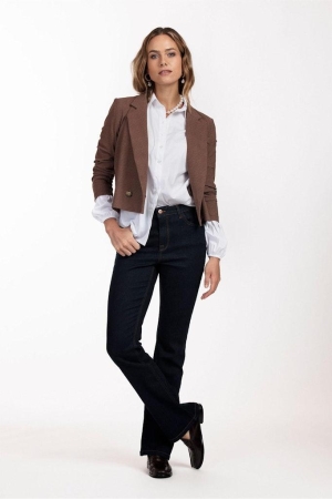 Studio Anneloes Studio Anneloes jeans Flare 6301 dark jeans