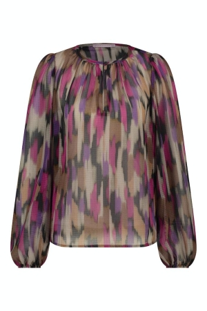 Studio Anneloes Studio Anneloes shirts en tops T-shirt Lange mouw 9997 multi color