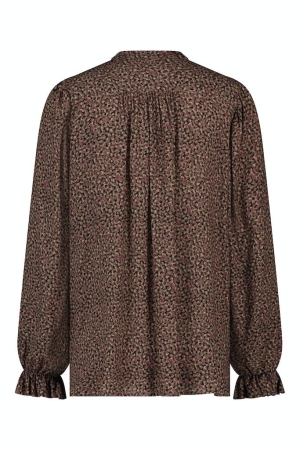 Studio Anneloes Studio Anneloes blouses Blouse 2356 bronze/neon pink