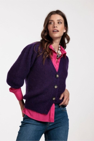 Studio Anneloes Studio Anneloes vesten Vest 5100 plum 5100 plum Studio Anneloes Studio Anneloes vesten Vest 5100 plum 5100 plum