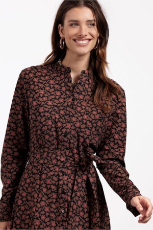 Studio Anneloes Studio Anneloes jurken Jurk 2390 cinnamon/black