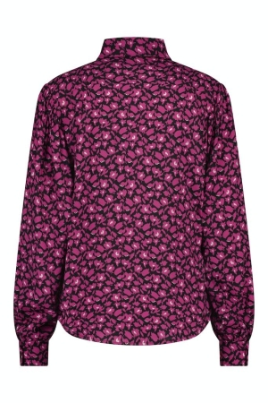 Studio Anneloes Studio Anneloes blouses Blouse 9056 black/pink