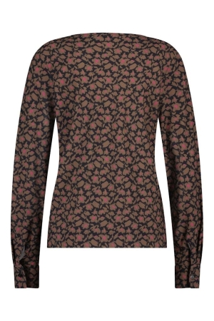 Studio Anneloes Studio Anneloes shirts en tops T-shirt Lange mouw 2390 bronze/black