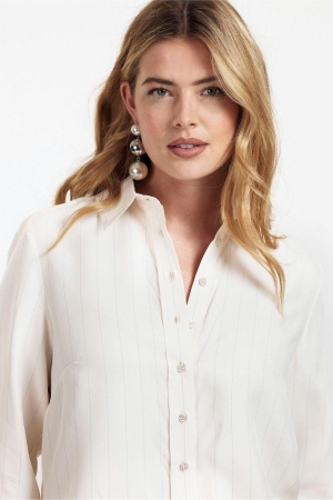 Studio Anneloes Studio Anneloes blouses Blouse 1191 off white/light grey