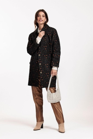 Studio Anneloes Studio Anneloes jassen Winterjassen 9823 antraciet/bronze