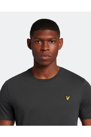 Lyle & Scott Lyle & Scott shirts en tops Basic T-shirts w635 gunmetal