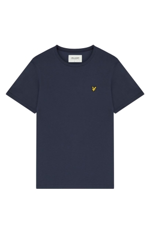Lyle & Scott Lyle & Scott shirts en tops Basic T-shirts z271 dark navy