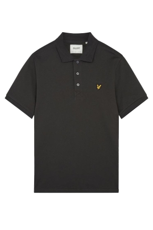 Lyle & Scott Lyle & Scott shirts en tops Poloshirts w635 gunmetal