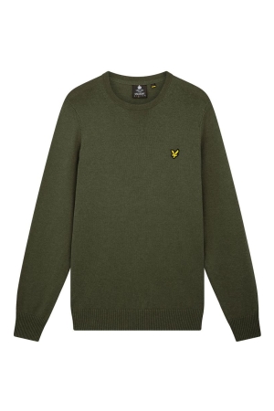 Lyle & Scott Lyle & Scott truien Trui w485 olive