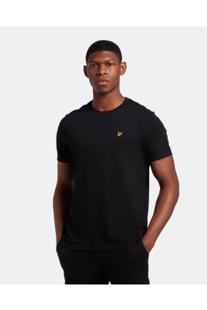 Lyle & Scott Lyle & Scott shirts en tops Basic T-shirts z865 jet black