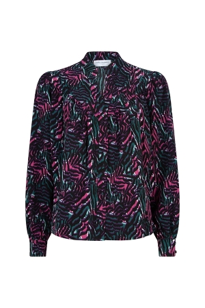 Lofty Manner Lofty Manner blouses Blouse 463 multi zebra print