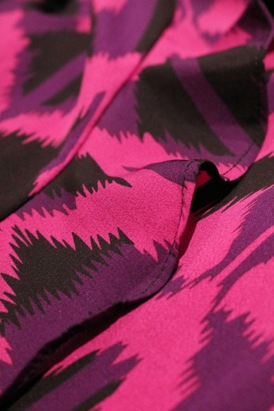 Lofty Manner Lofty Manner shirts en tops T-shirt Lange mouw 749 purple aztec print