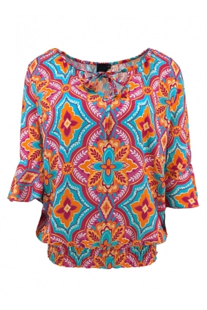 FOS Amsterdam FOS Amsterdam shirts en tops T-shirt Korte mouw 640 fuchsia