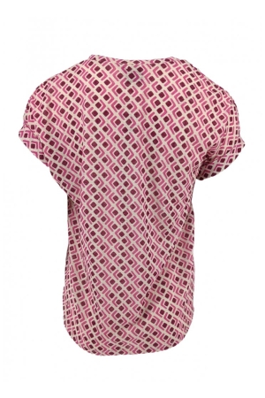 FOS Amsterdam FOS Amsterdam shirts en tops T-shirt Korte mouw 640 fuchsia