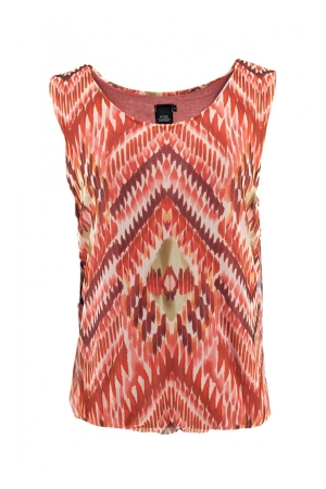 FOS Amsterdam FOS Amsterdam shirts en tops Tops en Singlets 805 mandarijn