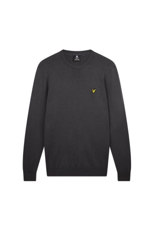 Lyle & Scott Lyle & Scott truien Trui w635 gunmetal