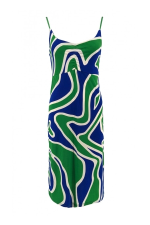 FOS Amsterdam FOS Amsterdam jurken Zomerjurkjes 400 kobalt