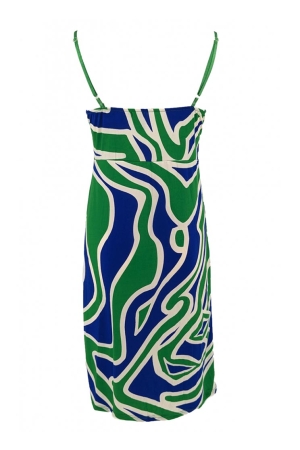 FOS Amsterdam FOS Amsterdam jurken Zomerjurkjes 400 kobalt