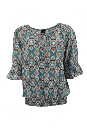 FOS Amsterdam FOS Amsterdam shirts en tops T-shirt Korte mouw 335 salie