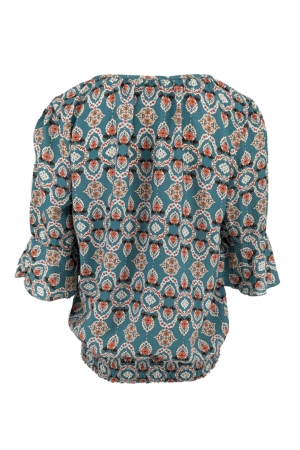 FOS Amsterdam FOS Amsterdam shirts en tops T-shirt Korte mouw 335 salie