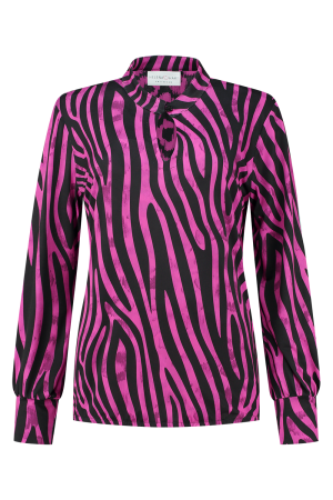 Helena Hart Helena Hart shirts en tops T-shirt Lange mouw cyclaam