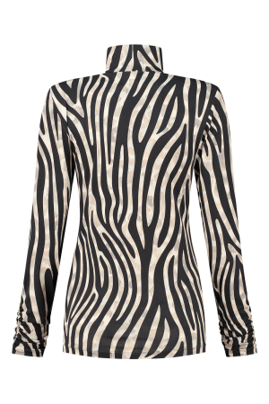 Helena Hart Helena Hart shirts en tops T-shirt Lange mouw camel