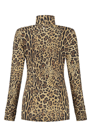 Helena Hart Helena Hart shirts en tops T-shirt Lange mouw camel