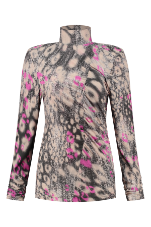 Helena Hart Helena Hart shirts en tops T-shirt Lange mouw cyclaam