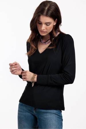 Studio Anneloes Studio Anneloes shirts en tops T-shirt Lange mouw 9000 black 9000 black Studio Anneloes Studio Anneloes shirts en tops T-shirt Lange mouw 9000 black 9000 black