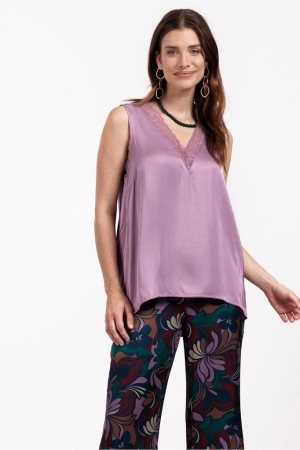 Studio Anneloes Studio Anneloes shirts en tops Tops en Singlets 4700 grape