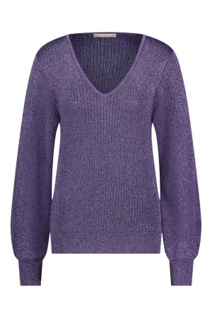 Studio Anneloes Studio Anneloes truien Trui 3800 deep purple