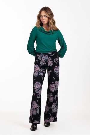 Studio Anneloes Studio Anneloes shirts en tops T-shirt Lange mouw 7300 dark green