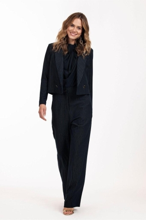 Studio Anneloes Studio Anneloes broeken Broek 6902 darkblue/gold