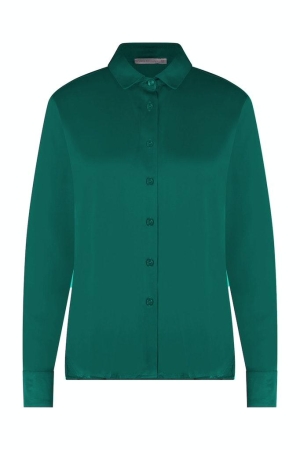 Studio Anneloes Studio Anneloes blouses Blouse 7300 dark green