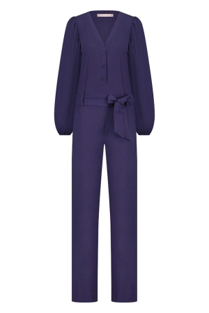 Studio Anneloes Studio Anneloes broeken Jumpsuit 3800 deep purple