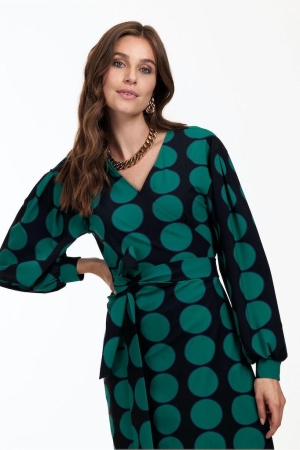 Studio Anneloes Studio Anneloes jurken Jurk 6973 darkblue/dark green