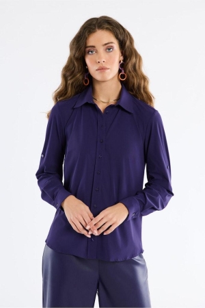 Studio Anneloes Studio Anneloes blouses Blouse 3800 deep purple
