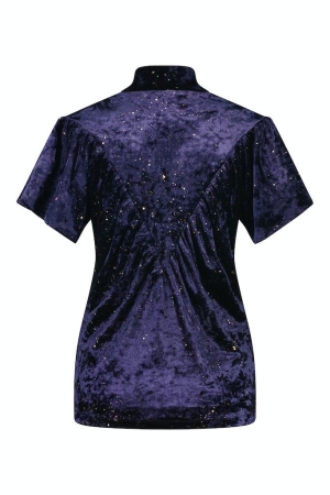 Studio Anneloes Studio Anneloes shirts en tops T-shirt Korte mouw 3800 deep purple