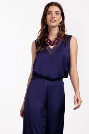 Studio Anneloes Studio Anneloes shirts en tops Tops en Singlets 3800 deep purple