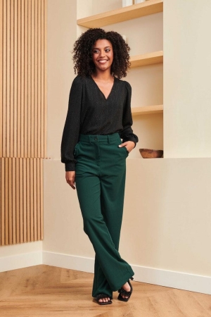 Lofty Manner Lofty Manner shirts en tops T-shirt Lange mouw 600 black