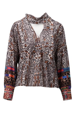 K-Design K-Design shirts en tops T-shirt Lange mouw p651