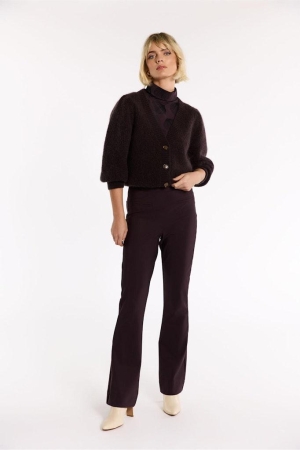 Studio Anneloes Studio Anneloes vesten Vest 8600 aubergine