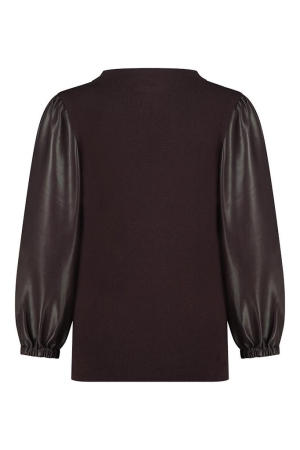 Studio Anneloes Studio Anneloes truien Trui 8600 aubergine