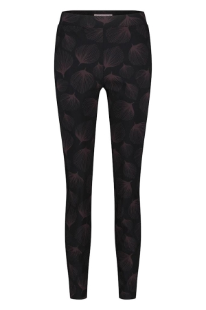 Studio Anneloes Studio Anneloes broeken Broek 9086 black/aubergine