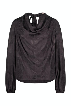 Studio Anneloes Studio Anneloes shirts en tops T-shirt Lange mouw 8600 aubergine