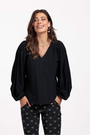 Studio Anneloes Studio Anneloes shirts en tops T-shirt Lange mouw 9000 black