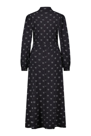 Studio Anneloes Studio Anneloes jurken Jurk 9086 black/aubergine