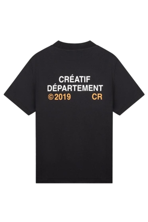 Croyez Homme Croyez Homme shirts en tops Print T-shirts 904 black/white